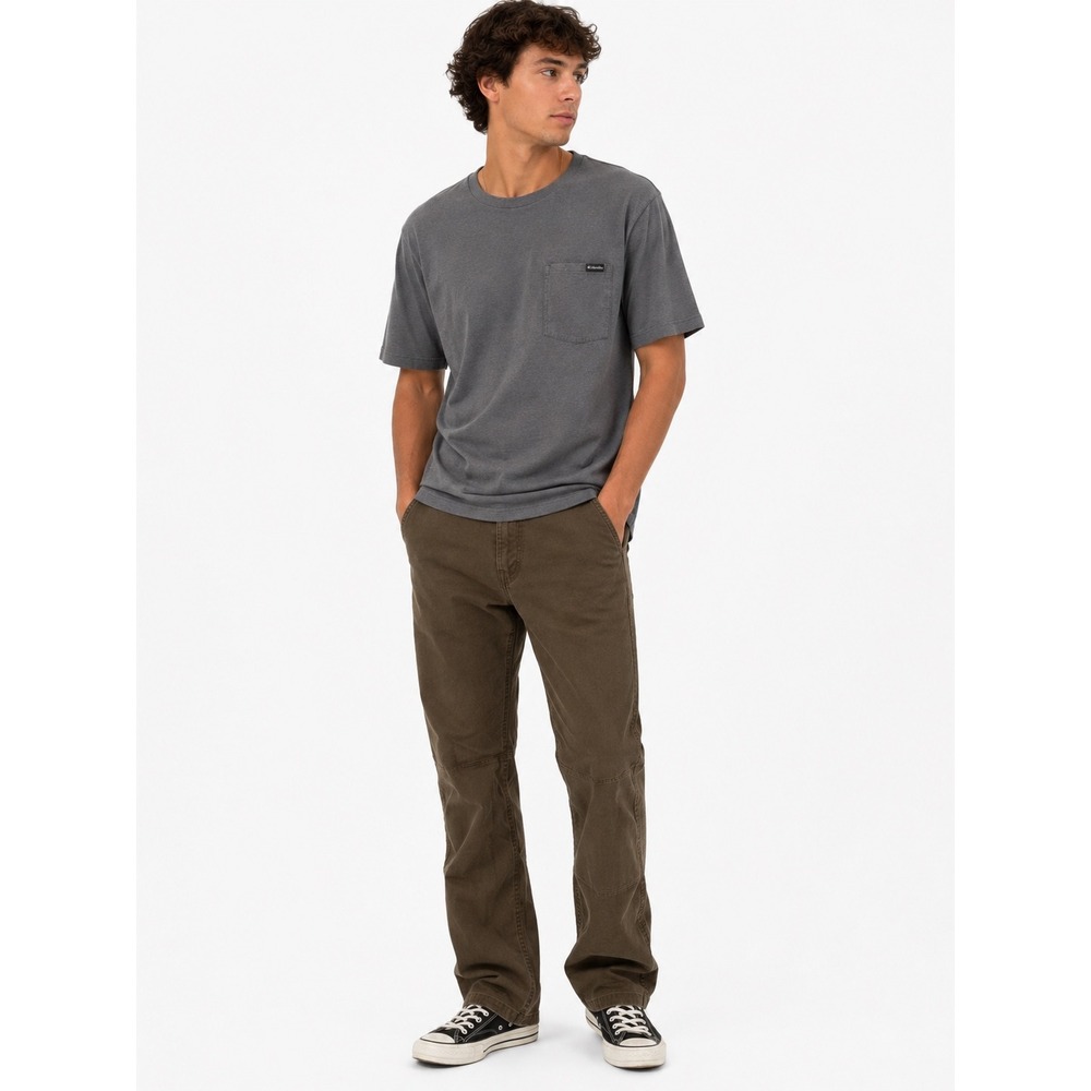Columbia Utility Pants Mens 30W‎ 32L Olive Green Stretch Hiking Gorpcore